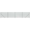 vidaXL Chain Link Fence with Flange Green 1.8x10 m