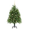 vidaXL Christmas Tree with 150 LEDs with Stand Green 120 cm PE