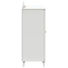 vidaXL Sideboard with Chalkboard White 80 x 40 x 110 cm
