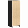 vidaXL Highboard Black Oak 36 x 35.5 x 103.5 cm Engineered Wood