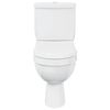 vidaXL Toilet With Cistern White