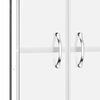 vidaXL Shower Door Frosted ESG 86x190 cm