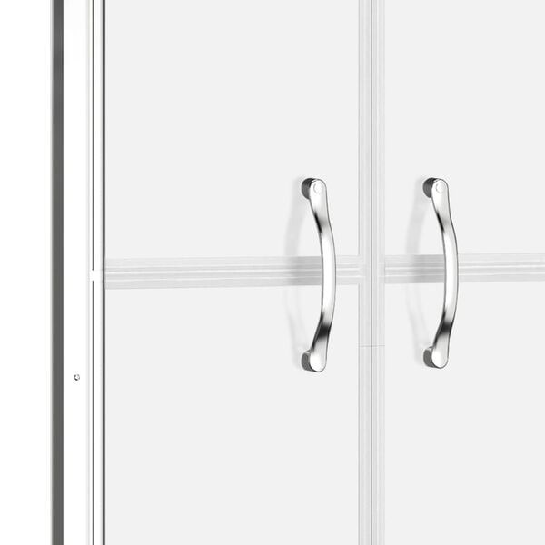 vidaXL Shower Door Frosted ESG 86x190 cm