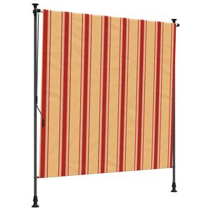 vidaXL Outdoor Roller Blind Multicolour 100 x 270 cm