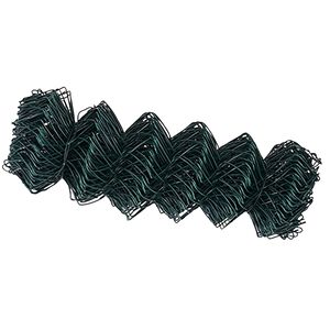 vidaXL Chain Link Fence Green 10 x 0.8 m Steel