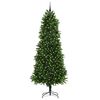 vidaXL Christmas Tree with 300 LEDs with Stand Green 240 cm PE