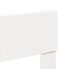 vidaXL Bed Frame without Mattress White 200x200 cm Solid Wood Pine