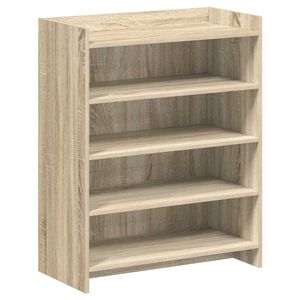 vidaXL Shoe Cabinet Sonoma Oak 73.5 x 36 x 92 cm Engineered Wood