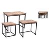 Ambiance 3 Piece End Table Set Rectangle