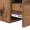 vidaXL Bedside Cabinet Old wood 35 x 35 x 20 cm Engineered wood