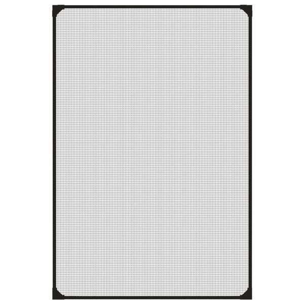 vidaXL Magnetic Insect Screen for Windows Anthracite 80x120 cm