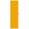 vidaXL Storage Cabinet 2 pcs Mustard Yellow 90 x 40 x 140 cm Steel