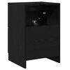 vidaXL Bathroom Cabinet Black Oak 40 x 37 x 59 cm Engineered wood