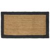 vidaXL Area Rugs Dark Grey 80 x 150 cm Jute