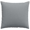 vidaXL Sofa Pillows 2 pcs Light Grey 50 x 50 cm Fabric