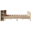 vidaXL Bookcase Bed without Mattress 140x190cm Solid Wood Pine