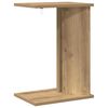 vidaXL End Table Artisan Oak 35 x 25 x 50 cm Engineered Wood