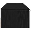 vidaXL Wall-mounted Cabinet 2 pcs Black Oak 68 x 30 x 20 cm