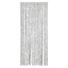 vidaXL Fly Curtain Grey 56x200 cm Chenille