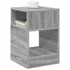 vidaXL End Table Grey Sonoma 30.5 x 30 x 45 cm Engineered Wood