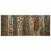 vidaXL Headboard Multicolour 120 cm Solid Wood Reclaimed