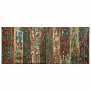 vidaXL Headboard Multicolour 120 cm Solid Wood Reclaimed