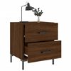 vidaXL Bedside Cabinets 2 pcs Brown Oak 40x35x47.5 cm Engineered Wood