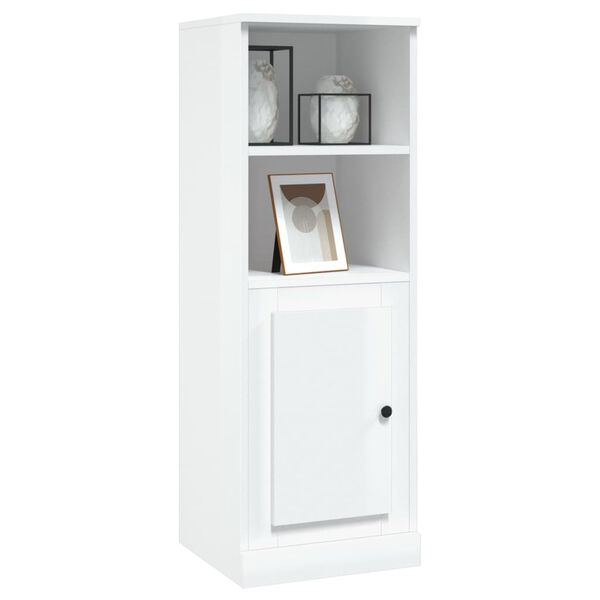 vidaXL Highboard High Gloss White 36x35.5x103.5 cm Engineered Wood