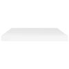 vidaXL Bookshelf Boards 4 pcs High Gloss White 40x20x1.5 cm Engineered Wood
