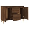 vidaXL Sideboard Brown Oak 103.5x35x70 cm Engineered Wood