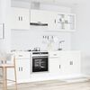 vidaXL 8 Piece Kitchen Cabinet Set Porto White Engineered Wood