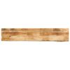 vidaXL Table Top 180x40x3,8 cm Live Edge Solid Wood Rough Mango