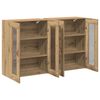 vidaXL Wall Cabinets 2 pcs Artisan Oak 69.5 x 34 x 90 cm
