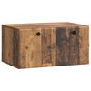 vidaXL Wall-Mounted TV Cabinet 59.5 x 41 x 30 cm Old Wood