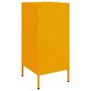 vidaXL Sideboard Mustard Yellow 36x39x79 cm Steel