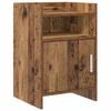 vidaXL Bedside Tables Old Wood 40 x 36 x 60 cm Engineered Wood