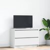 vidaXL TV Cabinet White 80x35x54 cm Engineered Wood