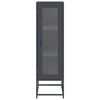 vidaXL Highboard Anthracite 36x39x123 cm Cold-rolled Steel