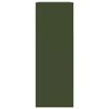 vidaXL Sideboard Olive Green 67x39x107 cm Steel