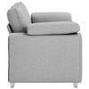 vidaXL Sofa Cloud Grey 160 x 77 x 82 cm Fabric