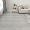 vidaXL Flooring Planks 55 pcs Light Grey 5.11 m&sup2; PVC