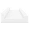 vidaXL Wall Shelves 4 pcs White 40x9x3 cm