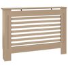 vidaXL Radiator Cover 112x19x81,5 cm MDF