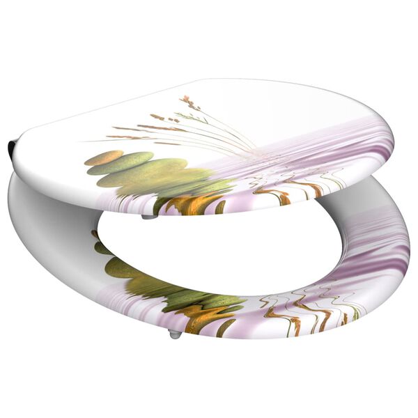 SCH&Uuml;TTE Toilet Seat with Soft-Close BALANCE MDF