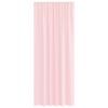 vidaXL Voile Curtains with Rod Pockets 2 pcs Light Pink
