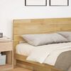 vidaXL Headboard 200 cm Solid Wood Oak