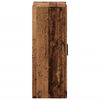 vidaXL Wall Mounted Cabinet Old Wood 69.5x34x90 cm