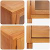 vidaXL Storage Furniture Set with Storage Brown Engineered wood