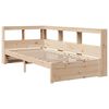 vidaXL Bookcase Bed without Mattress 100x200 cm Solid Wood Pine