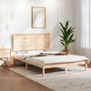 vidaXL Bed Frame without Mattress 140x190 cm Solid Wood Pine